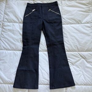 Cinq á Sept Cropped Flare Jeans
